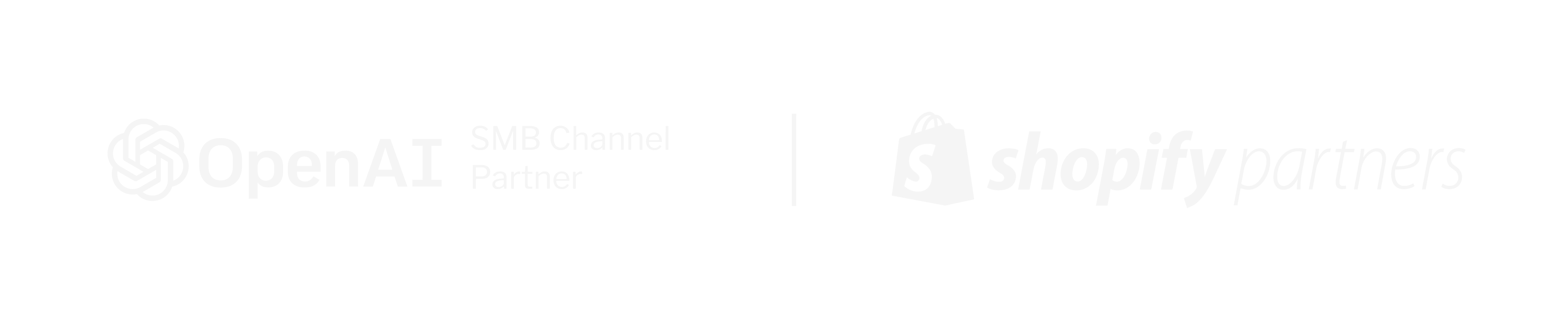 OpenAI SMB Channel Partner · Shopify Partners